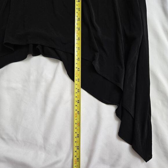 NWT Laundry Shelli Segal Y2K Black Dress 10 Whimsigoth Fairy Grunge Witchy Vamp - Picture 9 of 12